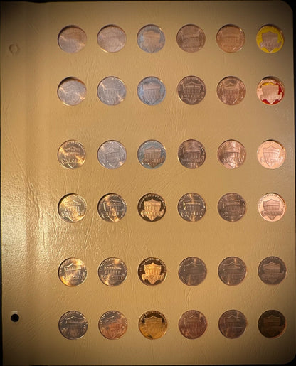 2010-2025 P D S Lincoln Shield Cent COMPLETE 48 Coin w PROOFS in NEW Dansco 81043