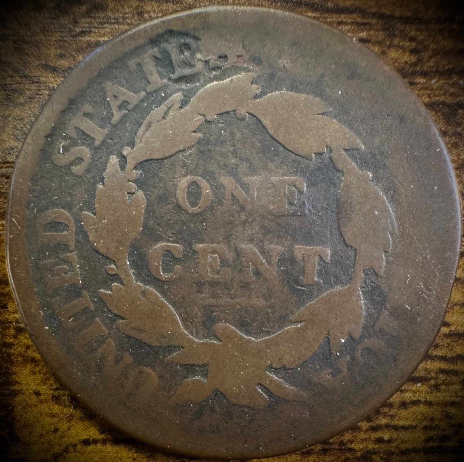 1817 Large Cent Coronet Head Matron Style1
