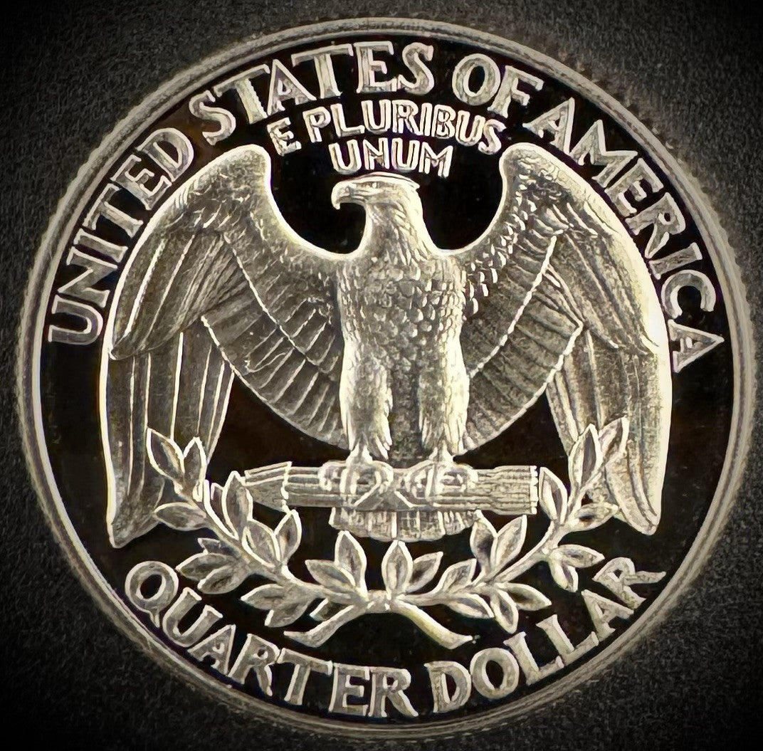 1996-S Washington Quarter PROOF Clad DEEP ULTRA CAMEO Coin1