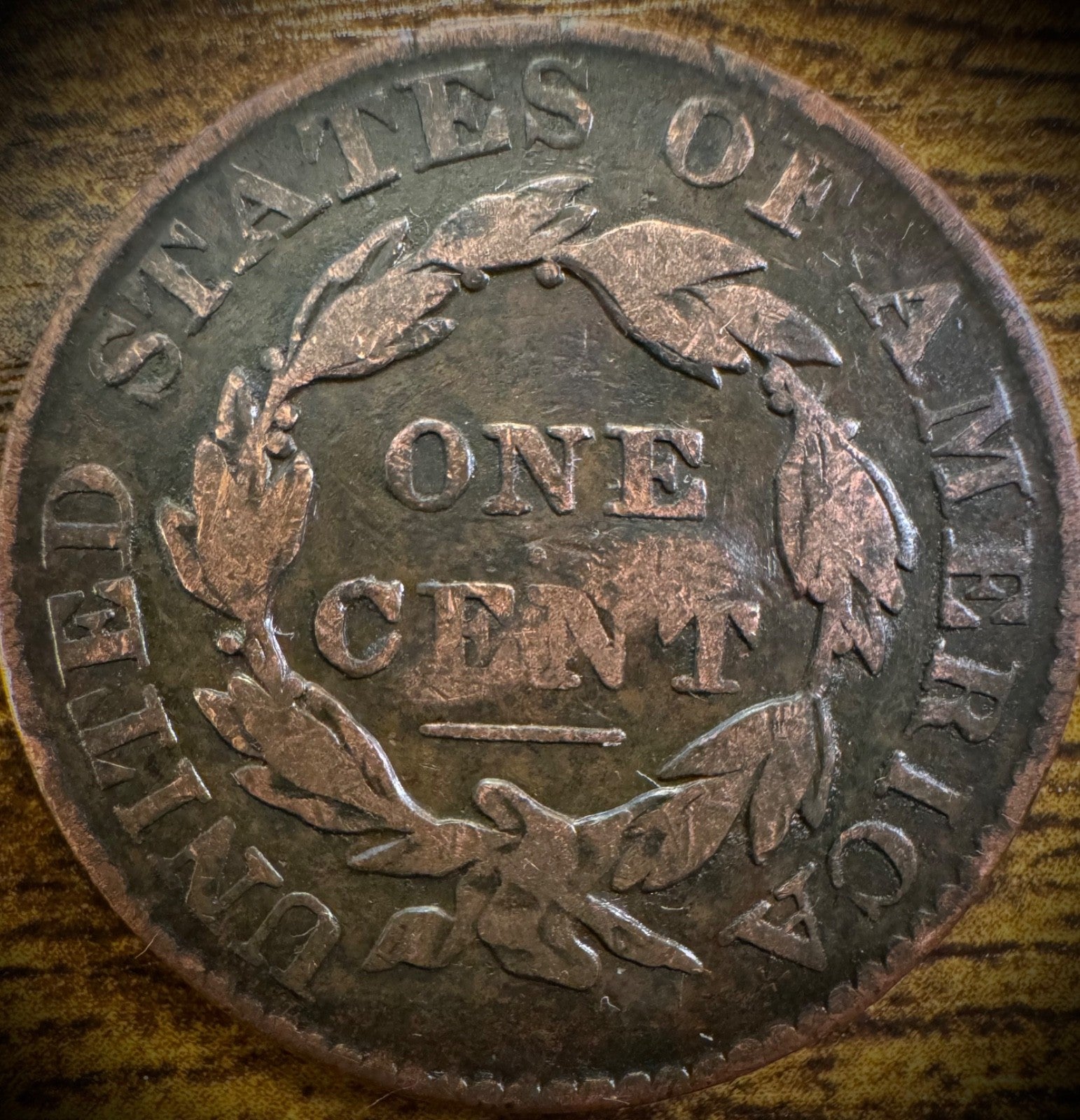 1828 Large Cent Coronet Head Matron Style Large Narrow Date1