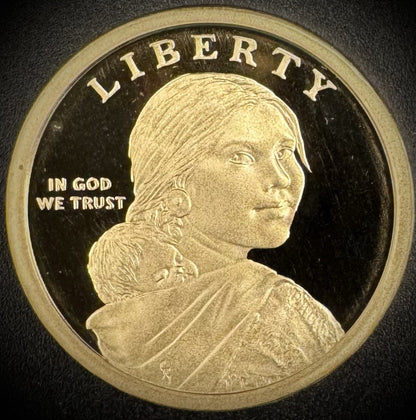2017-S Sacagawea Dollar GEM PROOF DEEP ULTRA CAMEO Coin0