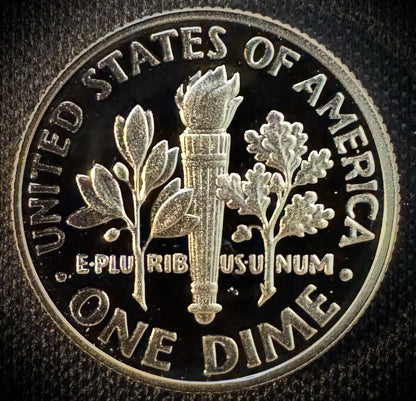 2016-S 90% SILVER And Clad GEM PROOF Roosevelt Dime 10C .900 Fine Lot Of 2 Coins3