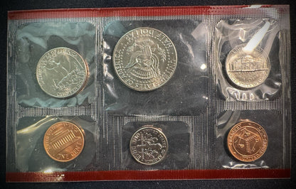 1989 P D Uncirculated Coin Set US Mint Original Government Packaging OGP & COA4