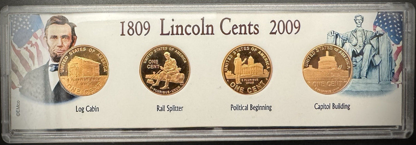 2009-2026 S Lincoln Bicentennial Shield Cent Penny GEM PROOF 21 Coin Collection19
