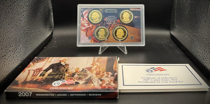 2007-2016 Presidential Dollar GEM PROOF Complete Collection 39 Coin Set US Mint2