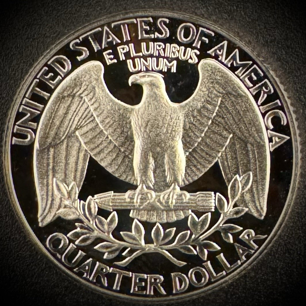 1988-S Washington Quarter PROOF Clad DEEP ULTRA CAMEO Coin1