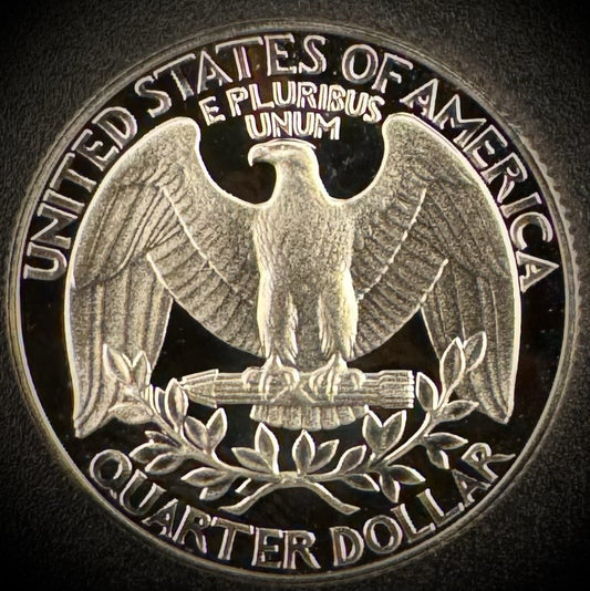 1988-S Washington Quarter PROOF Clad DEEP ULTRA CAMEO Coin1