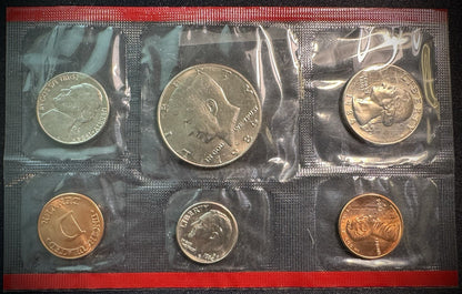 1984 P D Uncirculated Coin Set US Mint Original Government Packaging OGP & COA3