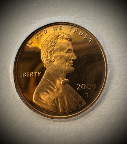 2009-S Lincoln Bicentennial Cent GEM PROOF 4 Coin Set GORGEOUS Naturally Toned11