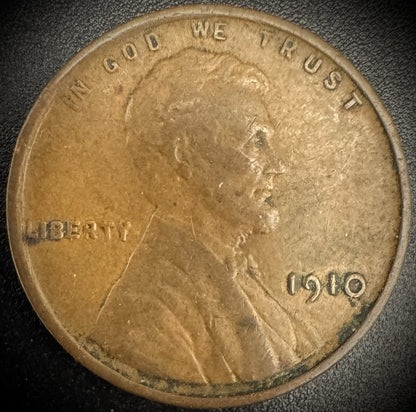 1910 Lincoln Wheat Cent Penny #20