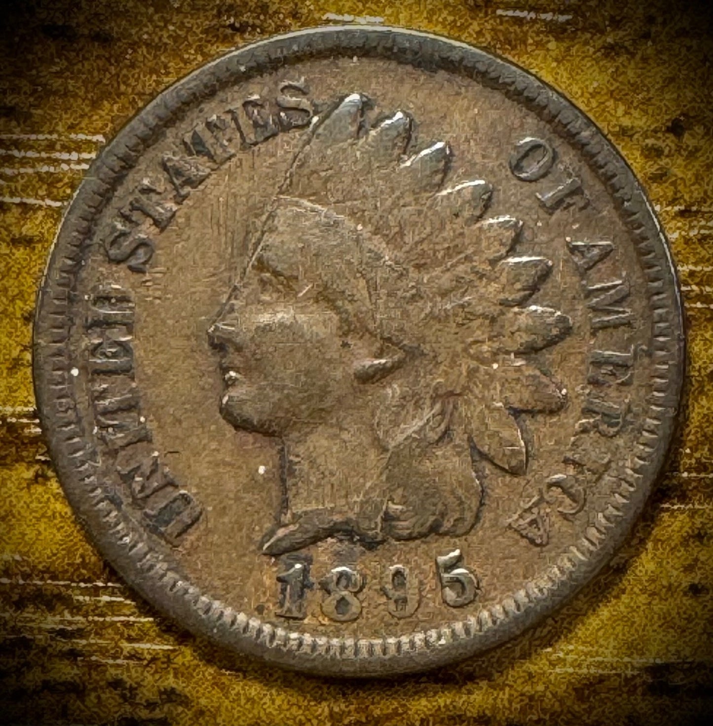1895 Indian Head Cent Penny Full Liberty0