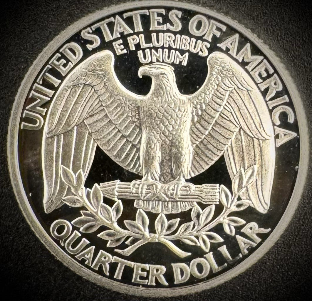 1995-S GEM PROOF Washington Quarter 25C SILVER DEEP ULTRA CAMEO Coin1