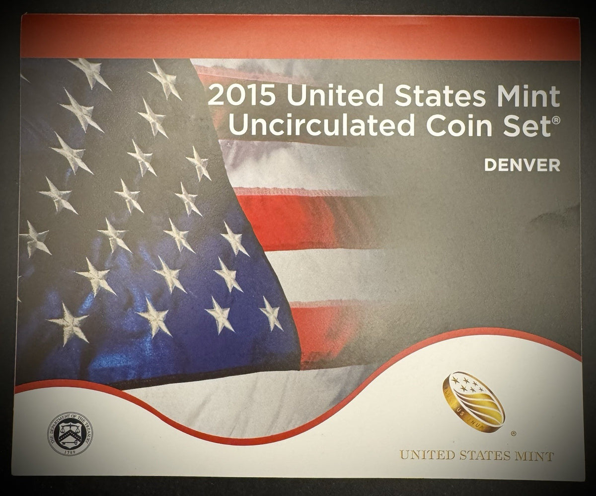 2015 P D US Mint Set Uncirculated 28 Coin Set Original Mint Packaging with COA4