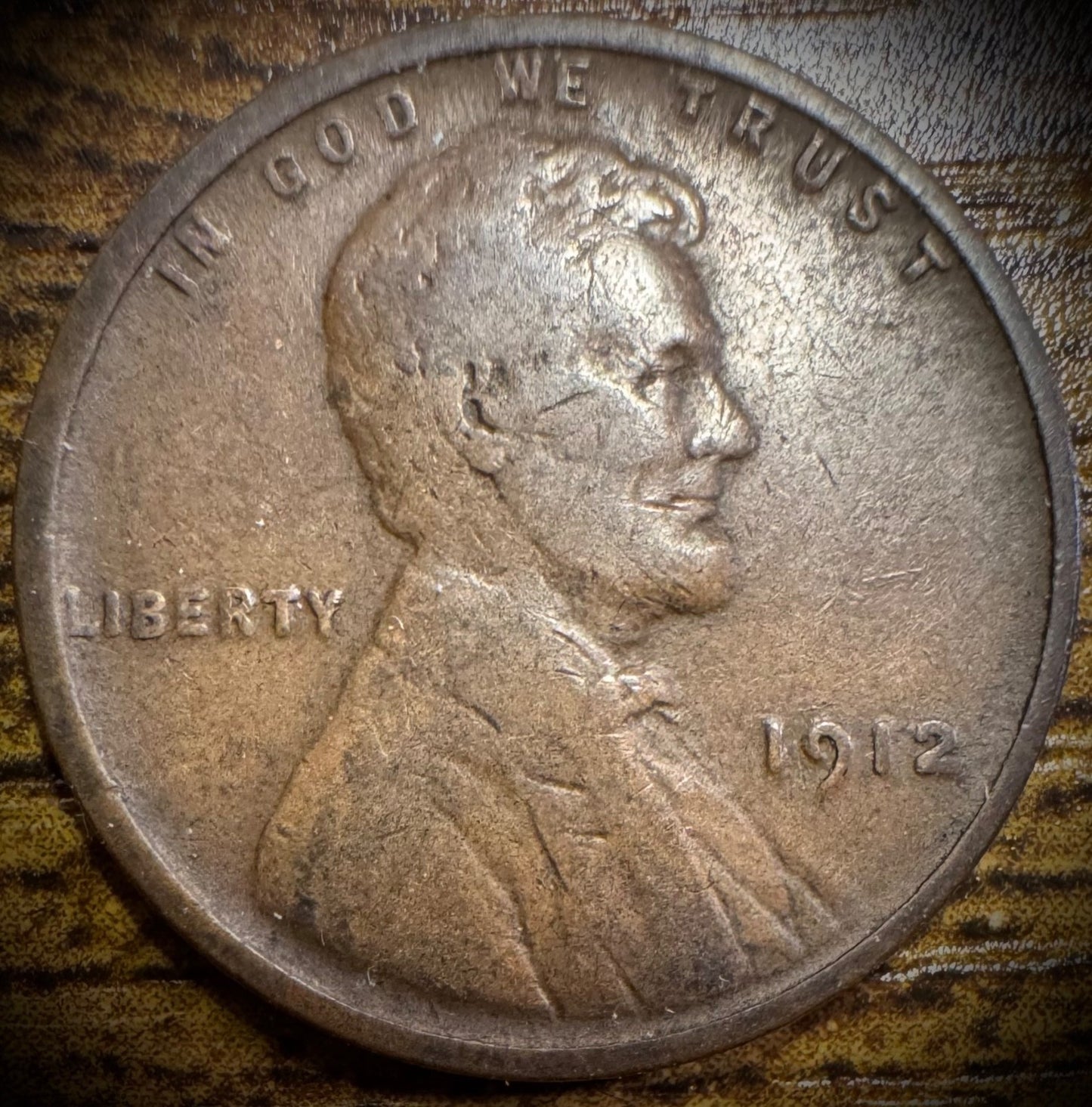 1912-P Lincoln Wheat Cent Penny0