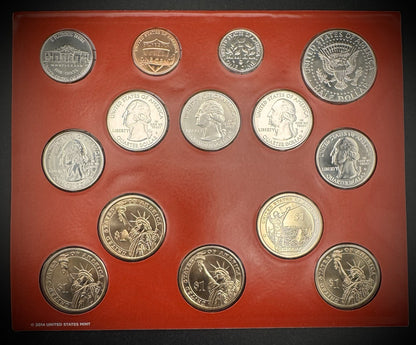 2015 P D US Mint Set Uncirculated 28 Coin Set Original Mint Packaging with COA5
