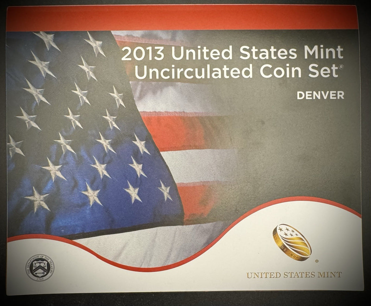 2013 P D US Mint Set Uncirculated 28 Coin Set Original Mint Packaging with COA4