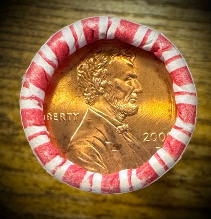 2009 Lincoln One Cent Series Issue 1 Childhood 50 Pennies Denver Mint Unc Roll4