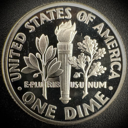 1994-S GEM PROOF Roosevelt Dime 10C SILVER DEEP ULTRA CAMEO Coin9