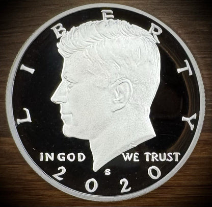 2020-S Kennedy Half Dollar GEM PROOF .999 Silver0