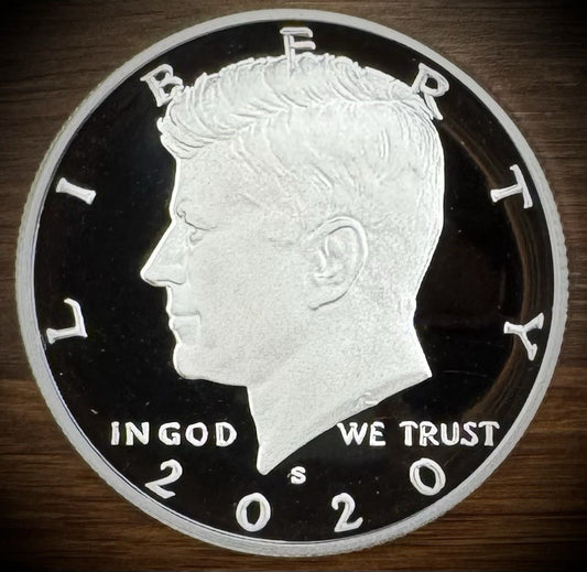 2020-S Kennedy Half Dollar GEM PROOF .999 Silver0