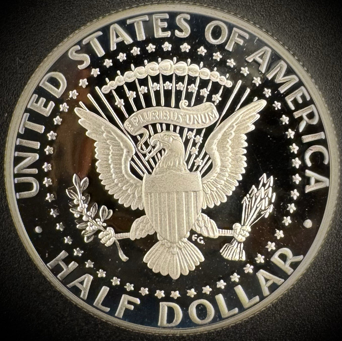 1998-S GEM PROOF Kennedy Half Dollar 90% SILVER 50C DEEP ULTRA CAMEO1