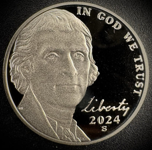 2024-S Jefferson Nickel GEM PROOF Coin0