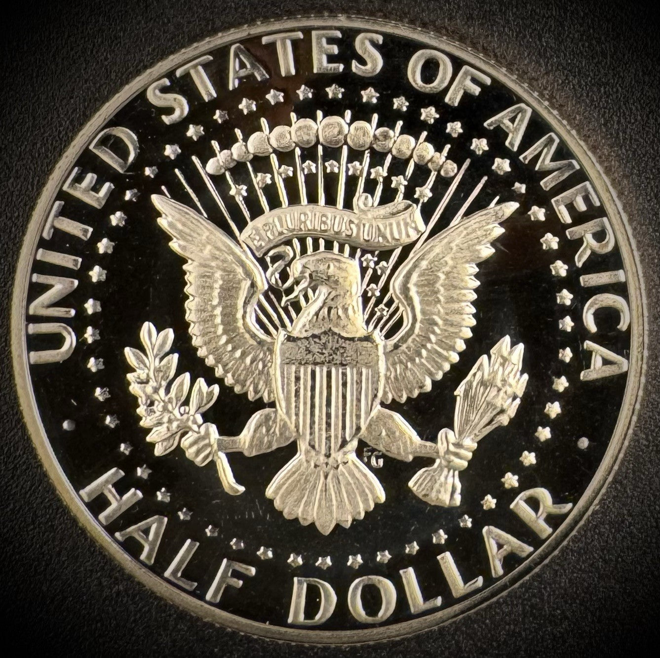 1984-S PROOF Kennedy Half Dollar Clad 50C DEEP ULTRA CAMEO1