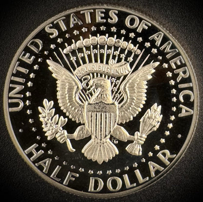 1984-S PROOF Kennedy Half Dollar Clad 50C DEEP ULTRA CAMEO1