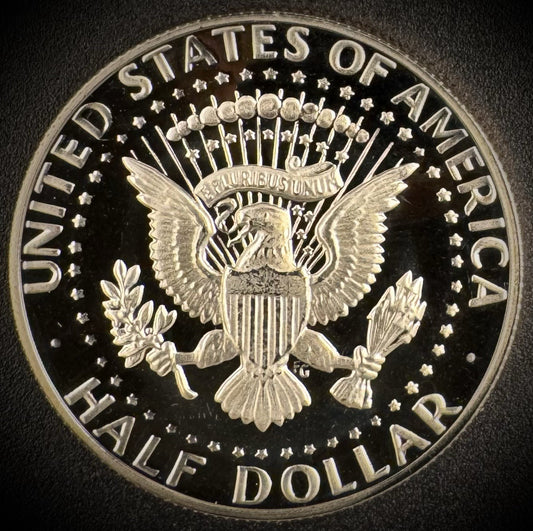 1984-S PROOF Kennedy Half Dollar Clad 50C DEEP ULTRA CAMEO1