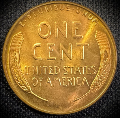 1941 Lincoln Wheat Cent Brilliant Uncirculated RED GORGEOUS1