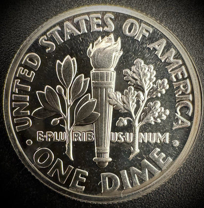 1999-S GEM PROOF Roosevelt Dime 10C SILVER DEEP ULTRA CAMEO Coin1