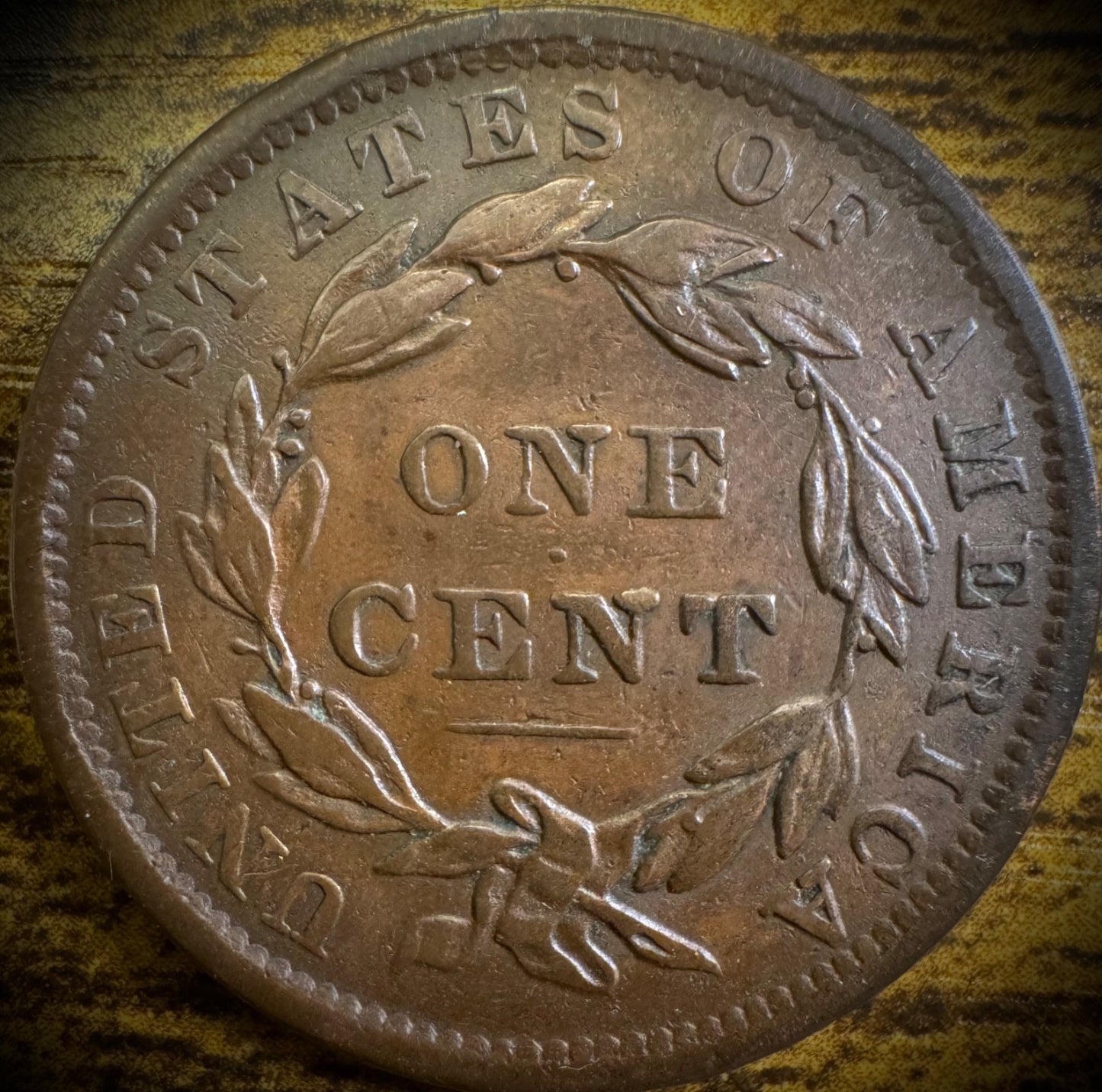 1838 Large Cent XF Coronet Head Matron Style1