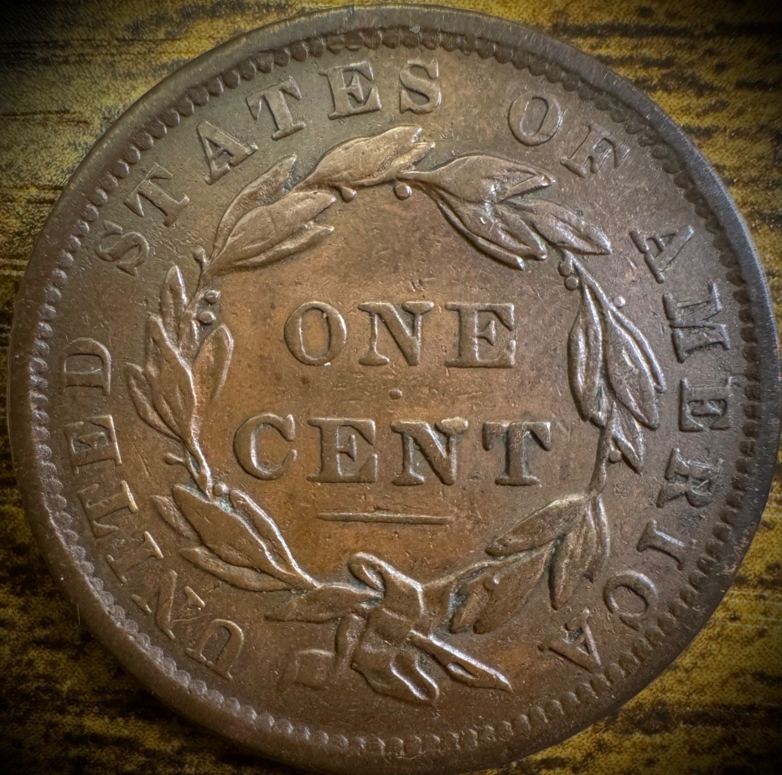 1838 Large Cent XF Coronet Head Matron Style1