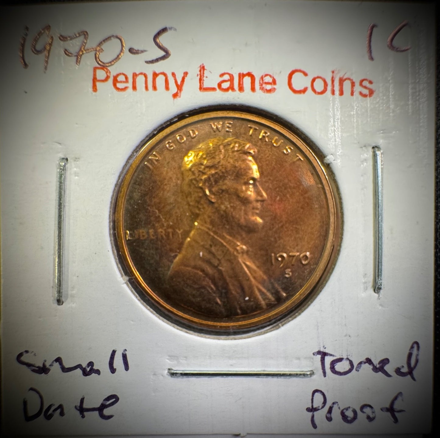 1970-S Lincoln Memorial Cent SMALL DATE0
