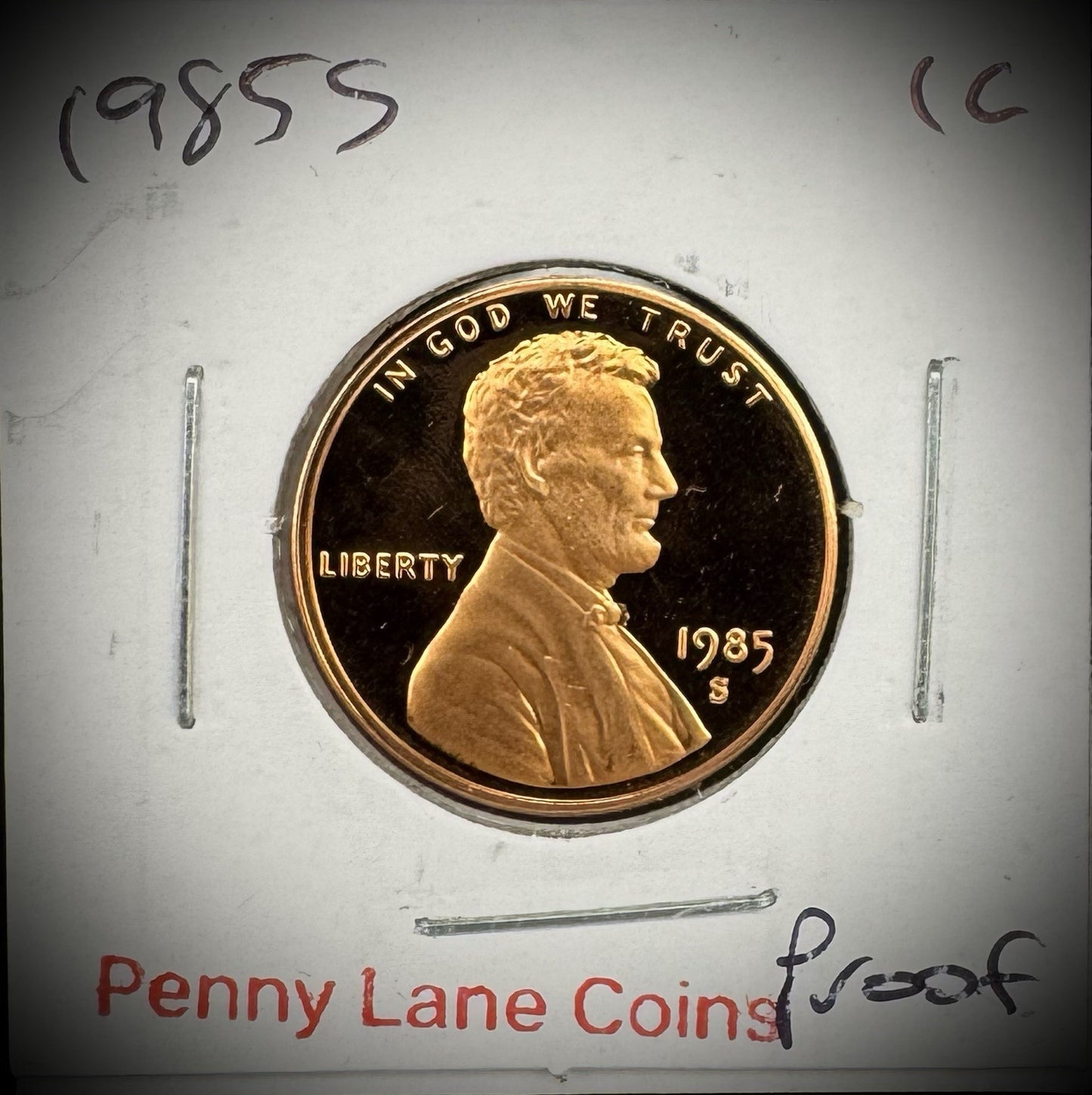 1980-1989 Lincoln Memorial Gem PROOF Cent 10 Coin Set12