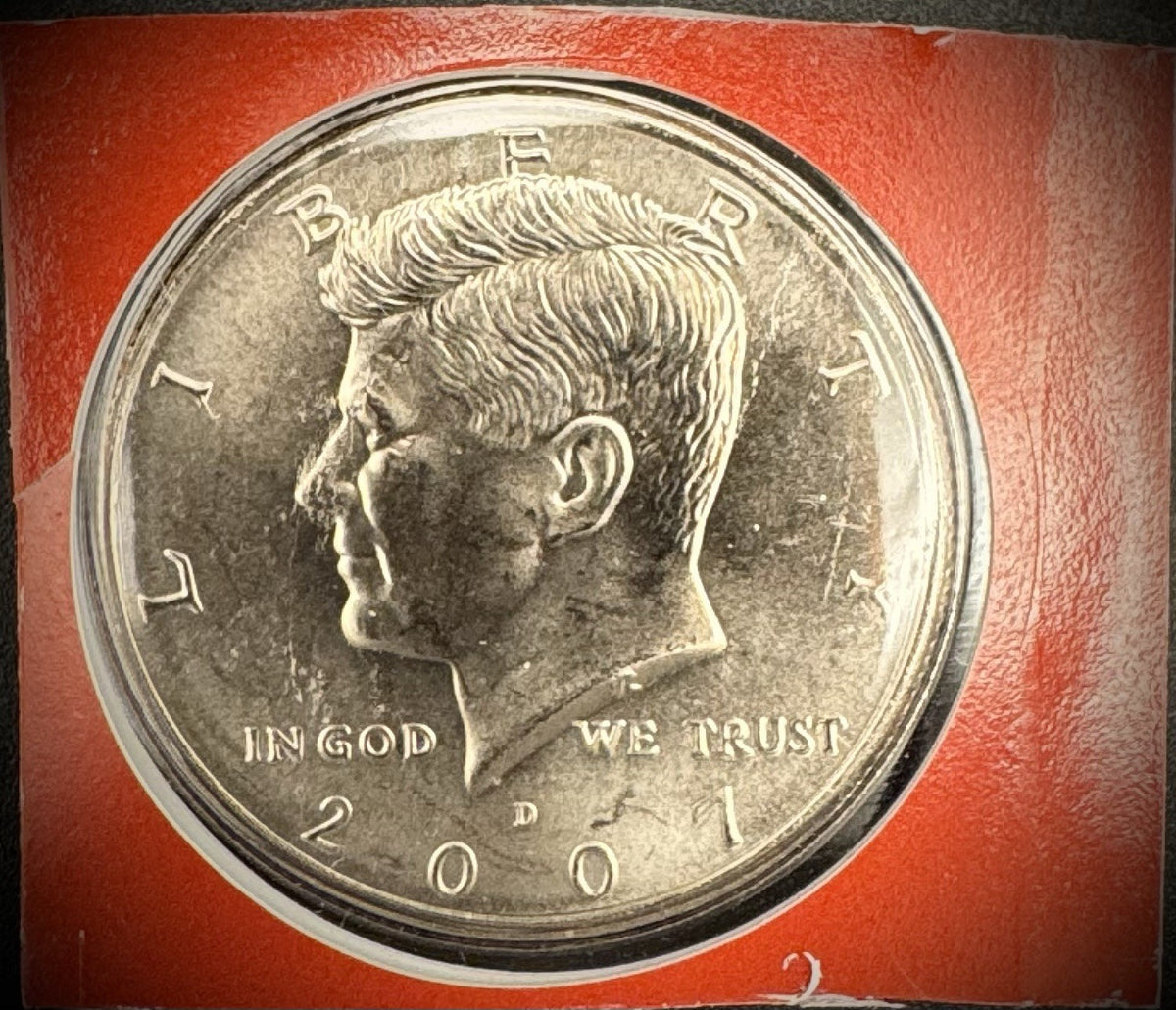 2008 P D Satin Finish Kennedy Half Dollar 2 Coins From US Mint Uncirculated Set4