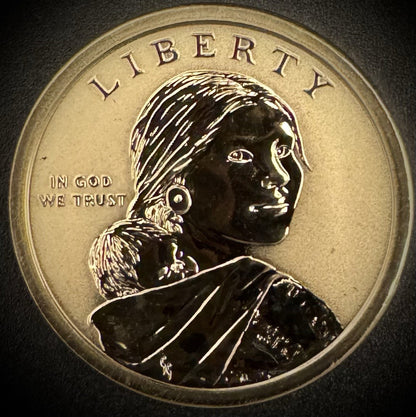 2018-S Sacagawea Dollar GEM REVERSE PROOF DEEP ULTRA CAMEO Coin0