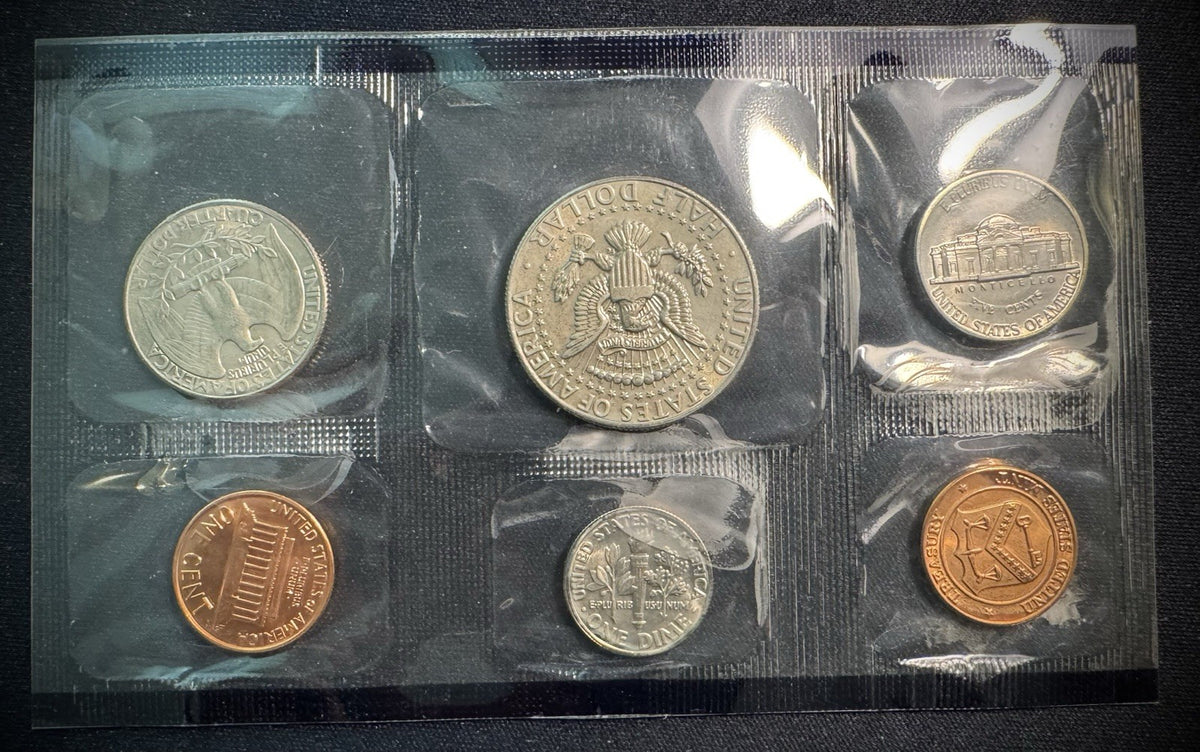 1987 P D Uncirculated Coin Set US Mint Original Government Packaging OGP & COA2