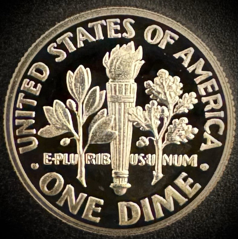 2015-S GEM PROOF Roosevelt Dime 10C Clad DEEP CAMEO Coin1