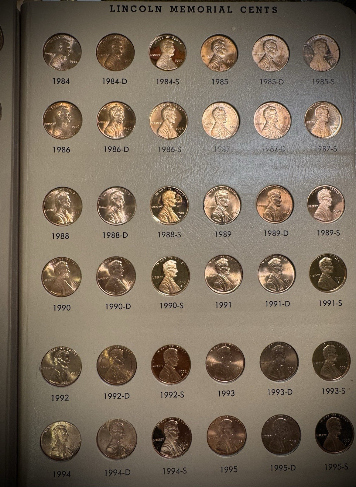1909-2025 PDS Lincoln Cent PENNY Near COMPLETE Set 344 Coins KEYS PROOFS DANSCO13
