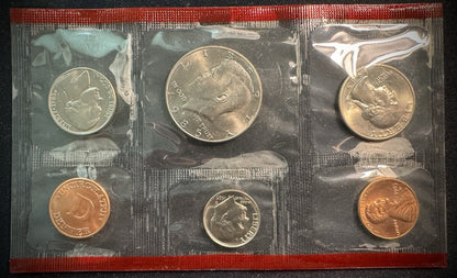 1985 P D Uncirculated Coin Set US Mint Original Government Packaging OGP & COA3