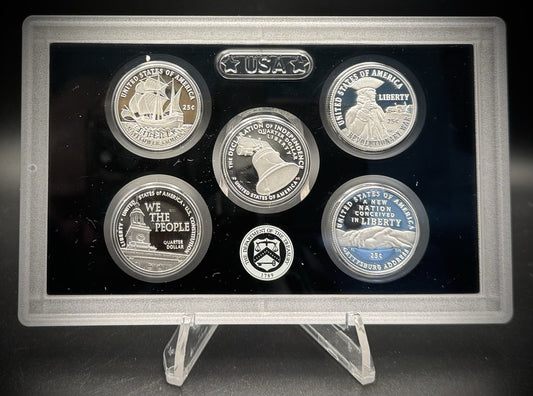 2026-S .999 SILVER Semiquincentennial Quarter Set w 2026 US MINT Box and COA1