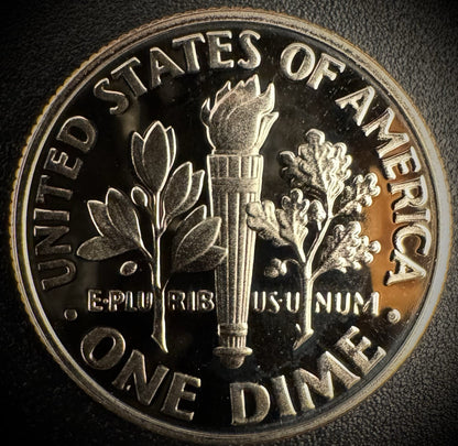 2019-S GEM PROOF Roosevelt Dime 10C Clad DEEP CAMEO Coin1