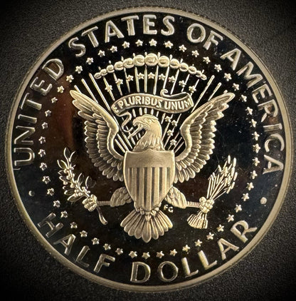 2007-S GEM PROOF Kennedy Half Dollar Clad 50C DEEP ULTRA CAMEO #21