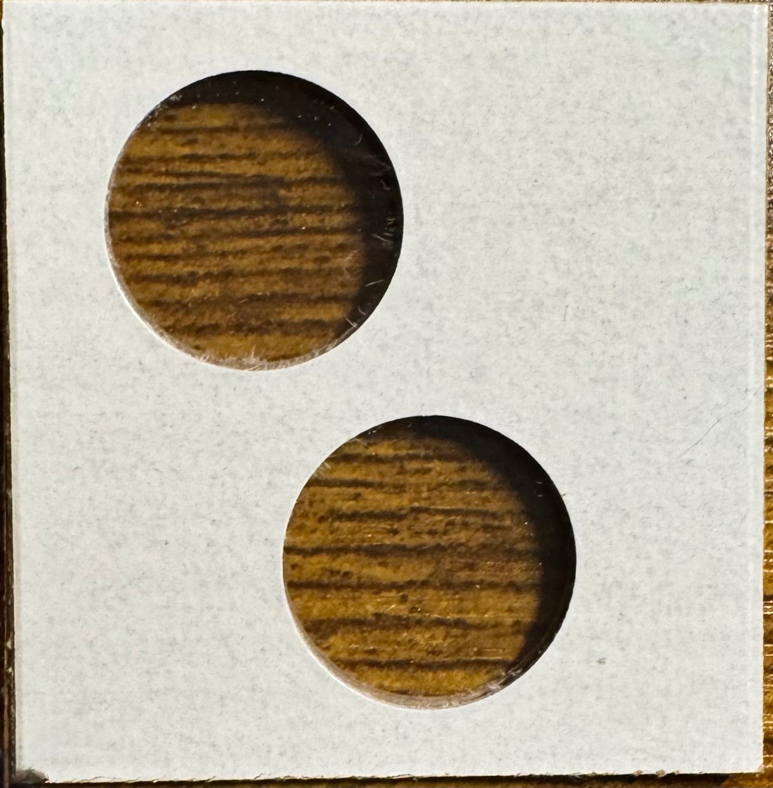 50 - COWENS 2 Hole - Cent Penny Dime 2 x 2 Mylar/Cardboard Holders2