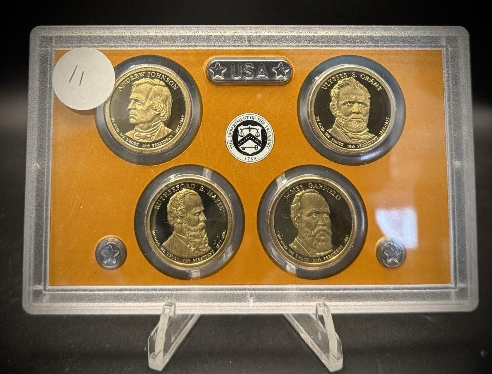 2007-2016 Presidential Dollar GEM PROOF Complete Collection 39 Coin Set US Mint12