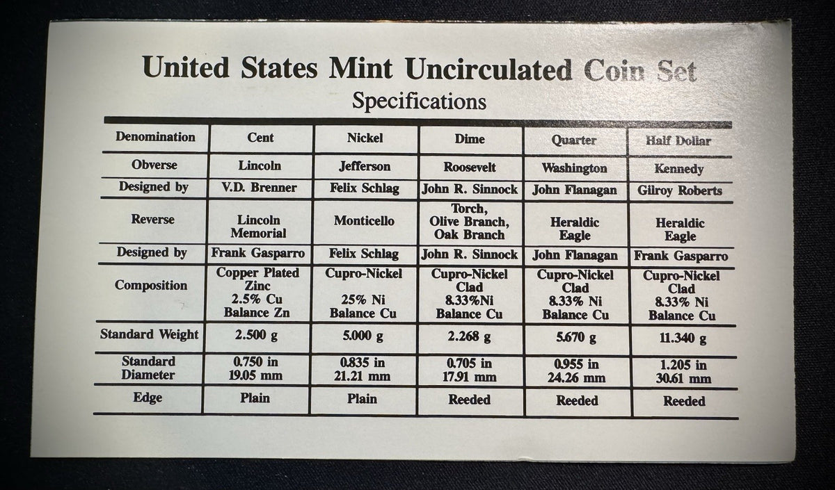 2002 P D Uncirculated Coin Set US Mint Original Government Packaging OGP & COA5