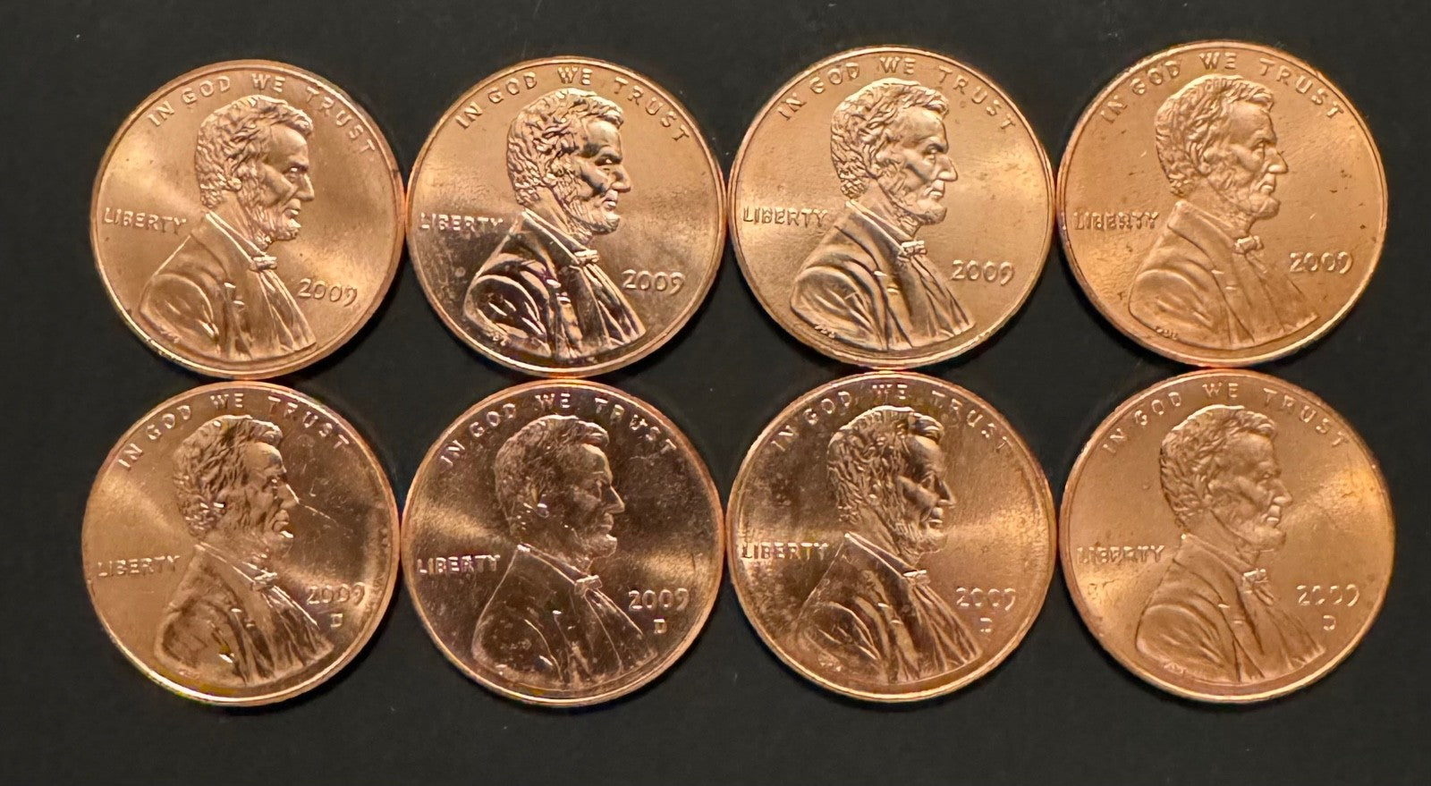 2000-2009 Lincoln Memorial Cent P D Uncirculated BU 26 Coin Lot Original Rolls2