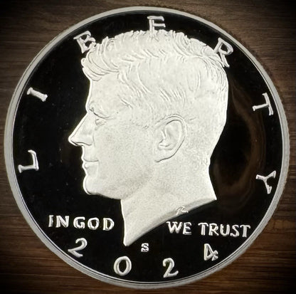 2024-S Kennedy Half Dollar GEM PROOF Clad Coin #30