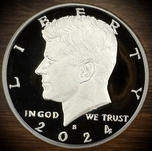 2024-S Kennedy Half Dollar GEM PROOF Clad Coin #30